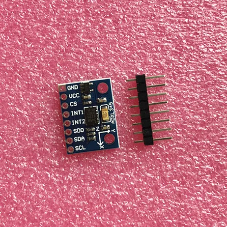 GY-291 ADXL345 digital three-axis acceleration of gravity tilt module IIC / SPI transmission
GY-291 ADXL345 digital three-axis acceleration of gravity tilt module IIC / SPI transmission