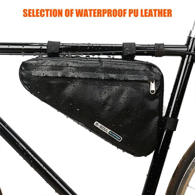 B-SOUL Bike Bicycle Bag Rainproof Large Capacity MTB Road Frame Bag Triangle Pouch Waterproof Caulking Bag Pannier Accessories
B-SOUL Bike Bicycle Bag Rainproof Large Capacity MTB Road Frame Bag Triangle Pouch Waterproof Caulking Bag Pannier Accessories