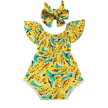 Pucoco Newborn Baby Girls Watermelon Summer Romper Jumpsuit Headband Sunsuit Cotton Clothes
Pucoco Newborn Baby Girls Watermelon Summer Romper Jumpsuit Headband Sunsuit Cotton Clothes