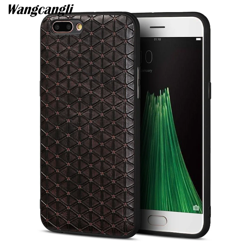 Genuine leather phone case for OPPO R11 plus triangle Business phone case all-inclusive protection case Wangcangli
Genuine leather phone case for OPPO R11 plus triangle Business phone case all-inclusive protection case Wangcangli