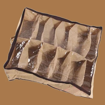 12 Grid Non-Woven Fabric Transparent Shoebox Travel Packing Bag Dustproof Moisture Resistant Clothing Organizer
12 Grid Non-Woven Fabric Transparent Shoebox Travel Packing Bag Dustproof Moisture Resistant Clothing Organizer