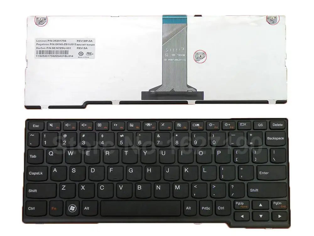 Клавиатура США для LENOVO IdeaPad S110 черная рамка черный PN: 25201756 9Z.N7ZSU.001 0KN0-ZS1US13 BD0SU Новые клавиатуры для ноутбуков
Клавиатура США для LENOVO IdeaPad S110 черная рамка черный PN: 25201756 9Z.N7ZSU.001 0KN0-ZS1US13 BD0SU Новые клавиатуры для ноутбуков