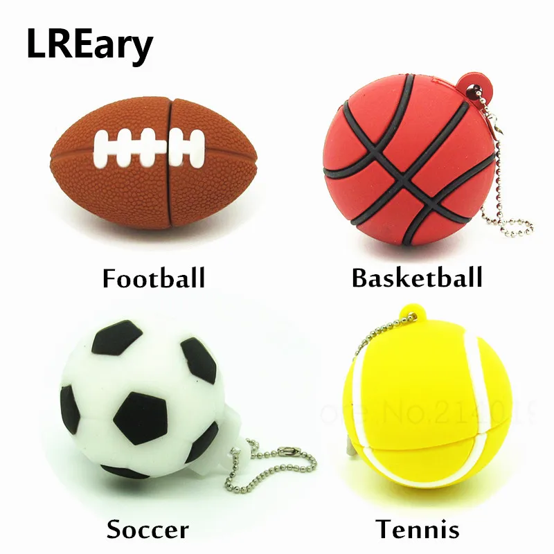 Cartoon sports ball USB Flash Drive football basketball tennis Pen Drive memory Stick usb 2.0 pendrive gift 4GB 8GB 16GB 32GB
Cartoon sports ball USB Flash Drive football basketball tennis Pen Drive memory Stick usb 2.0 pendrive gift 4GB 8GB 16GB 32GB