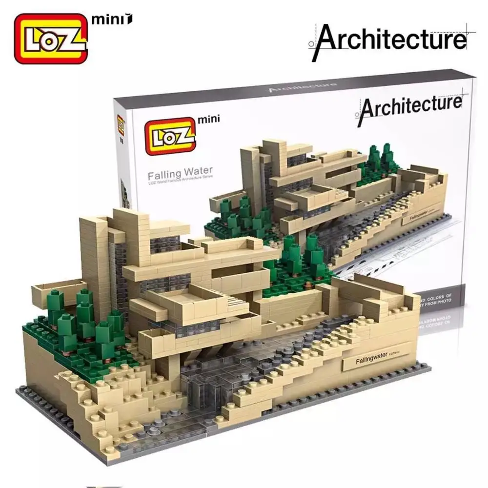 LOZ Toys Falling Water Villa Model Tree House Bricks Mini Building Blocks Architecture Educational Toys For Children Castle 1016
LOZ Toys Falling Water Villa Model Tree House Bricks Mini Building Blocks Architecture Educational Toys For Children Castle 1016