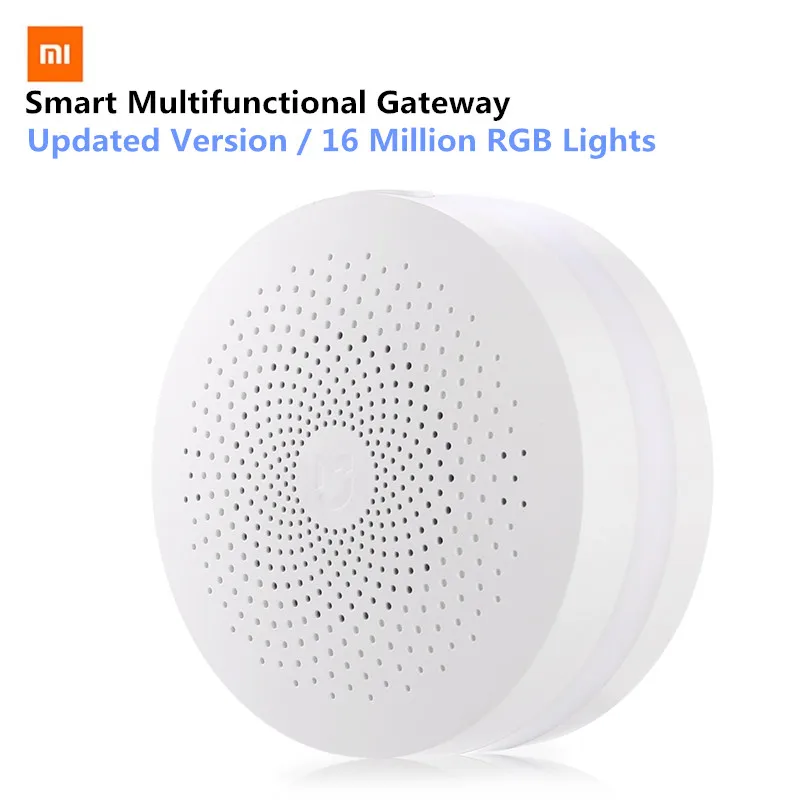 Original Xiaomi Mijia Smart Multifunctional Gateway Upgrade Version WiFi Remote APP Control Center for Smart Home
Original Xiaomi Mijia Smart Multifunctional Gateway Upgrade Version WiFi Remote APP Control Center for Smart Home