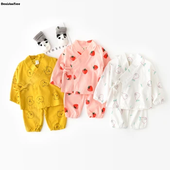 2019 new baby girls boy clothes japanese kimono fruits printing strawberry sleevesless shirt+pants set outfit infantil cost
2019 new baby girls boy clothes japanese kimono fruits printing strawberry sleevesless shirt+pants set outfit infantil cost