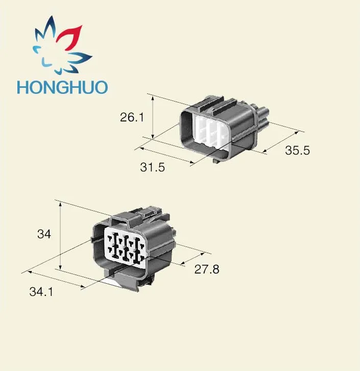 6189-0134 6181-0075 Sumitomo, 2,2 мм, 8 контактов, 8 каналов, автоматический Водонепроницаемый Электрический пластиковый разъем «папа и мама»
6189-0134 6181-0075 Sumitomo, 2,2 мм, 8 контактов, 8 каналов, автоматический Водонепроницаемый Электрический пластиковый разъем «папа и мама»