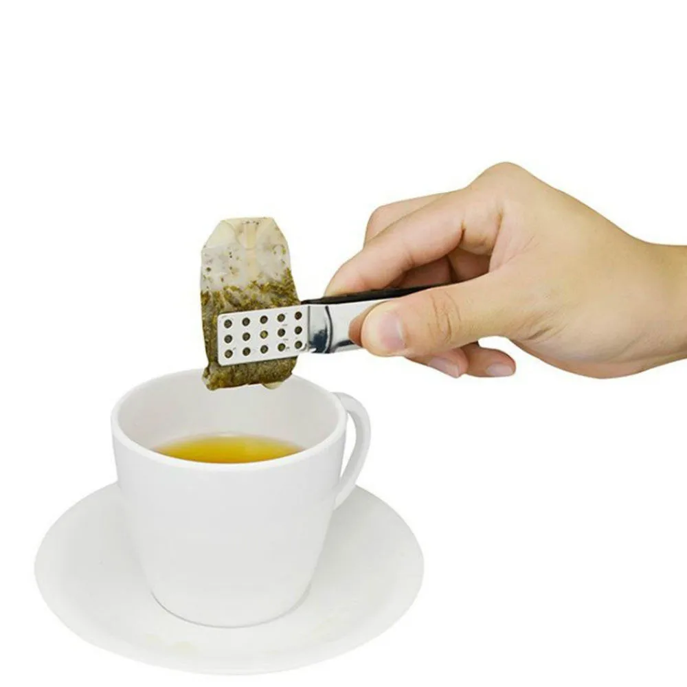 Resistant Teabag Quality Food Set Clip Stainless Steel Tea Bag Tong Squeezer Multi functional can be used as mini food tong,
Resistant Teabag Quality Food Set Clip Stainless Steel Tea Bag Tong Squeezer Multi functional can be used as mini food tong,