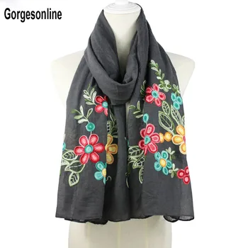 Wholesale fashion ladies 100% viscose embroidery flower scarf wrap shawl muslim head hijab scarf
Wholesale fashion ladies 100% viscose embroidery flower scarf wrap shawl muslim head hijab scarf