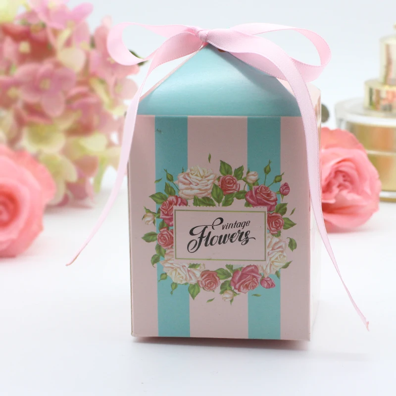 wedding party candy box paper gift boxes cake box