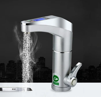 Intelligent automatic LCD display Instant electric water heating Faucet instantaneous instant tankless water heater hot tap 
Intelligent automatic LCD display Instant electric water heating Faucet instantaneous instant tankless water heater hot tap