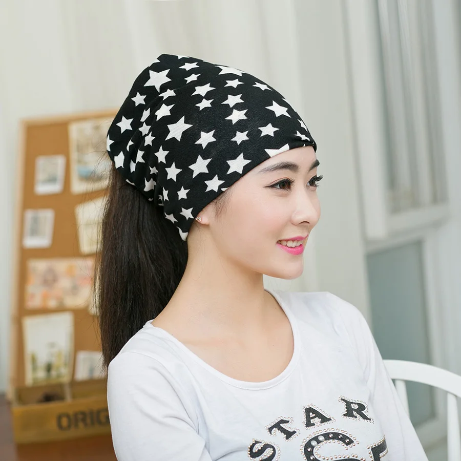 1PC New Arrival Fashion Hip-Hop gorro Printed Star Beanies Multi Purpose Baggy Hat Unisex Scarf Spring&Autumn hats for women
1PC New Arrival Fashion Hip-Hop gorro Printed Star Beanies Multi Purpose Baggy Hat Unisex Scarf Spring&Autumn hats for women