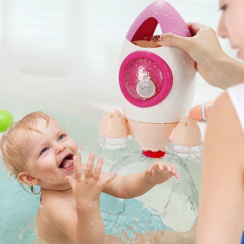 Baby Bath Toys Kids Bath Tub Rocket Water Bath Time Fun Toys for Toddlers Children's Water Toys Beach Rotating Water Spray T9#
Baby Bath Toys Kids Bath Tub Rocket Water Bath Time Fun Toys for Toddlers Children's Water Toys Beach Rotating Water Spray T9#