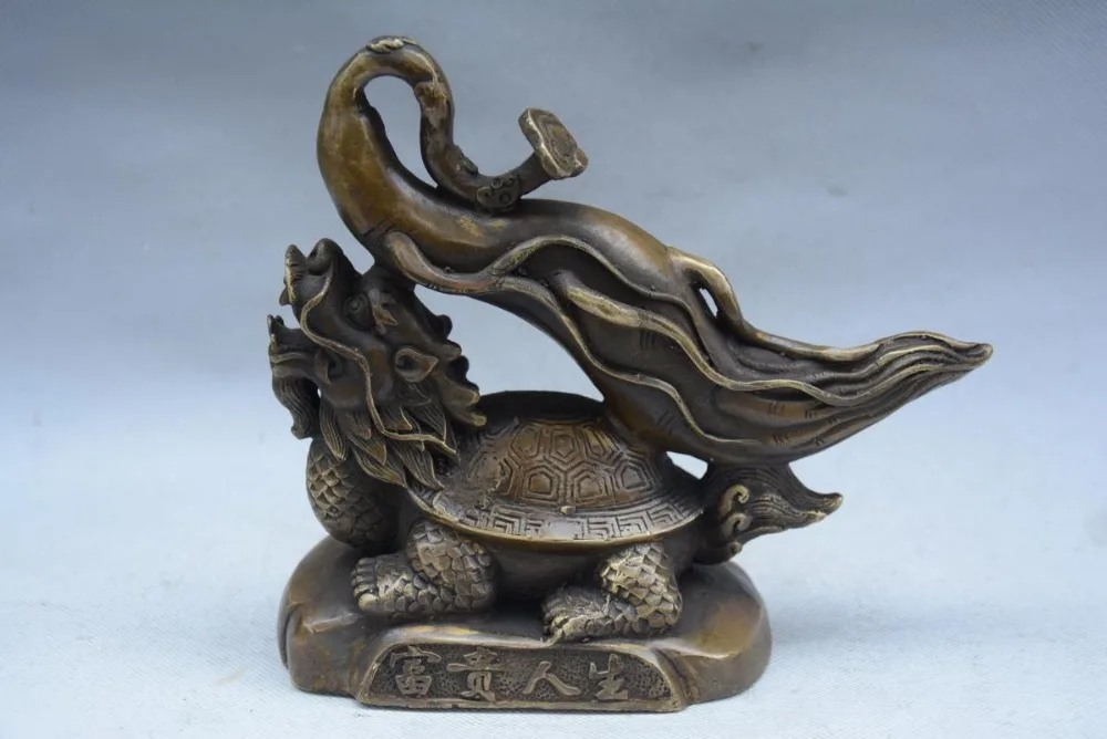Редкая старая цинданьстия (QianLong) Медная Статуя черепахи и женьшеня/скульптура, богатая жизнь, лучшая коллекция и украшение, бесплатная доставка
Редкая старая цинданьстия (QianLong) Медная Статуя черепахи и женьшеня/скульптура, богатая жизнь, лучшая коллекция и украшение, бесплатная доставка