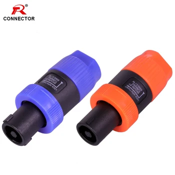 1PC Speak NL4FC Blue Orange 4 Pin Male Plug Compatible Audio Cable Connector OT8G VE028 P0.11
1PC Speak NL4FC Blue Orange 4 Pin Male Plug Compatible Audio Cable Connector OT8G VE028 P0.11