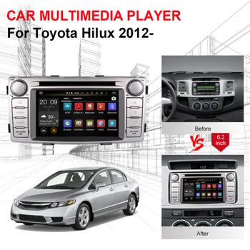 4GB RAM Android 8.0 Car DVD Video Multimedia Player GPS Navigation For Toyota Hilux 2012 2013 2014 2015 Radio Stereo Head Unit
4GB RAM Android 8.0 Car DVD Video Multimedia Player GPS Navigation For Toyota Hilux 2012 2013 2014 2015 Radio Stereo Head Unit
