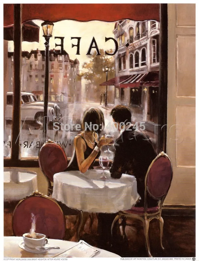 Brent Heighton Painting Canvas After Hours High quality Landscape Painting French Street Living room Decorative Art Hand painted
Brent Heighton Painting Canvas After Hours High quality Landscape Painting French Street Living room Decorative Art Hand painted