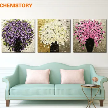 Unframed 3 Panel Purple Flower Handpainted With Thick Paint Palette Knife Oil Painting Art Picture For Modern Home Decor Artwork
Unframed 3 Panel Purple Flower Handpainted With Thick Paint Palette Knife Oil Painting Art Picture For Modern Home Decor Artwork