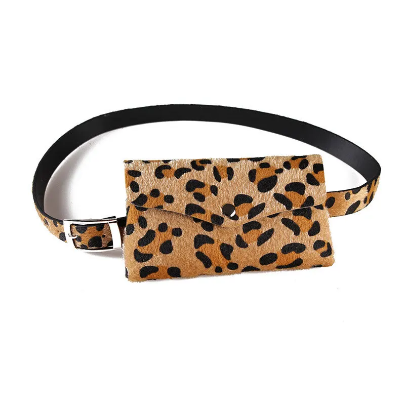 Women Waist Bag Fashion Leopard Print Hair Decorative Pockets Dual-use Mobile Phone Holder Bag Pack Belt Bags
Women Waist Bag Fashion Leopard Print Hair Decorative Pockets Dual-use Mobile Phone Holder Bag Pack Belt Bags