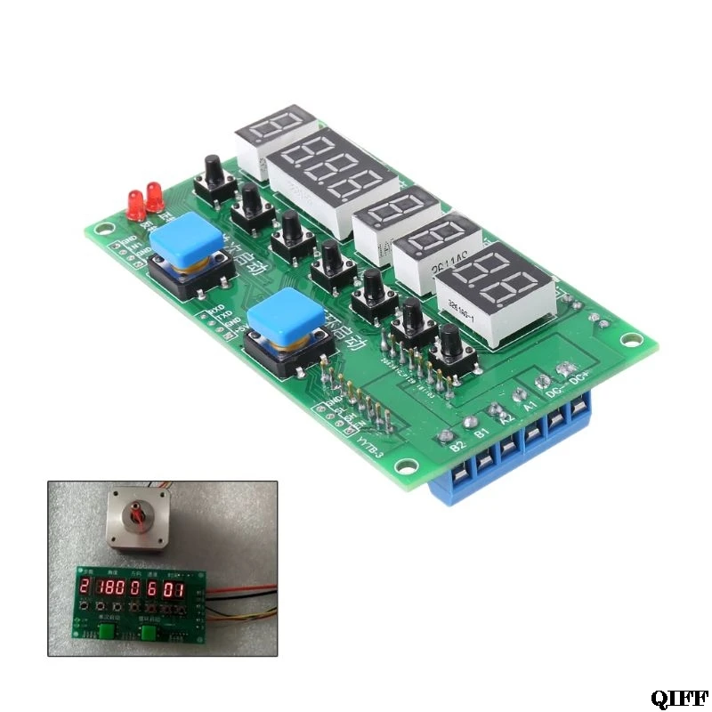 Drop Ship&Wholesale Stepper Motor Driver Controller Module Angle/Direction/Speed/Time Programmable Board DC 8-27V APR28
Drop Ship&Wholesale Stepper Motor Driver Controller Module Angle/Direction/Speed/Time Programmable Board DC 8-27V APR28