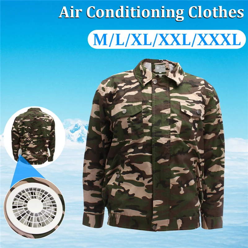 Outdoor Conditioning Clothes Cooling Portable Summer For Hot Weather Air Condition Clothing Fishing Hunting High Temperature
Outdoor Conditioning Clothes Cooling Portable Summer For Hot Weather Air Condition Clothing Fishing Hunting High Temperature