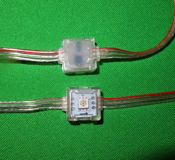 DC12V WS2811 5050 SMD LED pixel node;50pcs a string;transparent wire;IP68 rated;epoxy resin filled
DC12V WS2811 5050 SMD LED pixel node;50pcs a string;transparent wire;IP68 rated;epoxy resin filled
