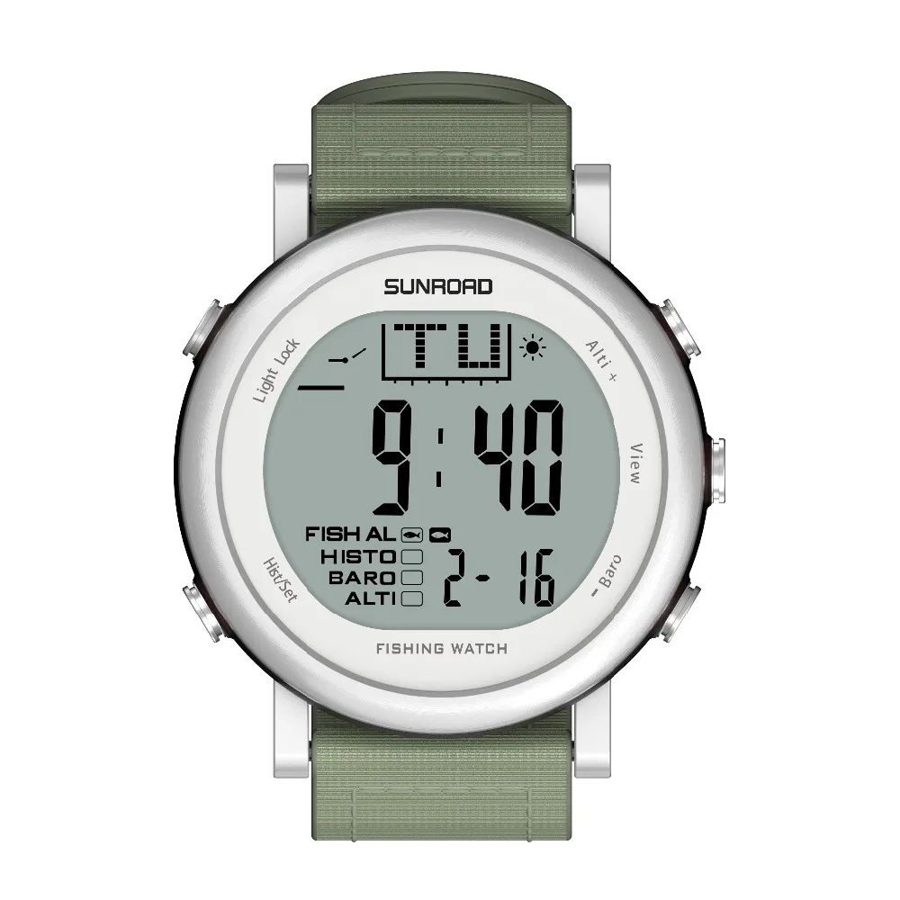 SUNROAD Men's Digital Sports Watch with Waterproof Altimeter Barometer Thermometer Wristwatches Relogio Running Hiking Clock
SUNROAD Men's Digital Sports Watch with Waterproof Altimeter Barometer Thermometer Wristwatches Relogio Running Hiking Clock