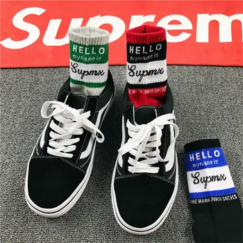 Women's socks cotton summer harajuku hip hop skate board funny socks female casual letters stripes cute sock unisex man sox
Women's socks cotton summer harajuku hip hop skate board funny socks female casual letters stripes cute sock unisex man sox