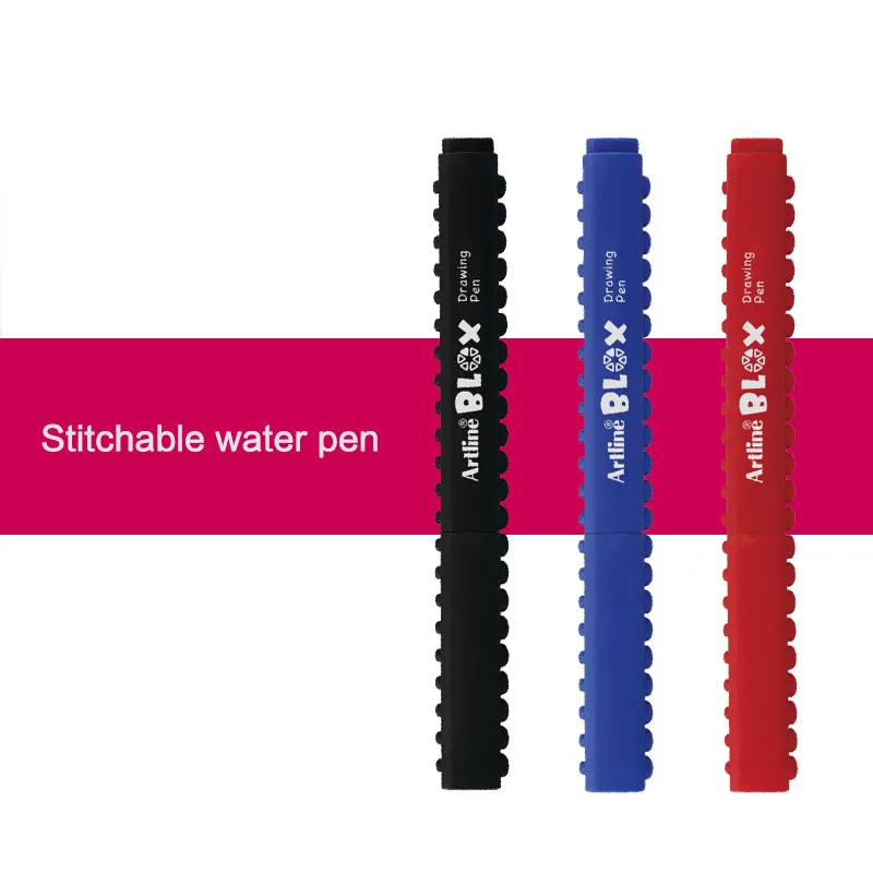 1pc Japan ArtlineBLOX creative Liquid-ink Gel Pen Splicable highlighter Neuter Pen Drawing School Supplies Stationery Kawaii
1pc Japan ArtlineBLOX creative Liquid-ink Gel Pen Splicable highlighter Neuter Pen Drawing School Supplies Stationery Kawaii