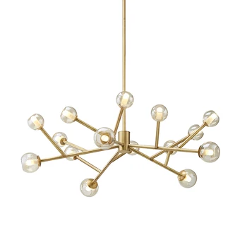 Nordic modern pendant lights bedroom living room pendant lamp gloden glass ball dining room hotel hanging light deco Fixtures
Nordic modern pendant lights bedroom living room pendant lamp gloden glass ball dining room hotel hanging light deco Fixtures