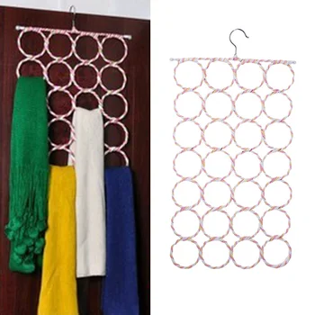 Multifunction 12/28 Hole Ring Rope Scarf Wraps Shawl Storage Holder Hook Hanger Scarf Belt Tie Slots Holder Home Organizer
Multifunction 12/28 Hole Ring Rope Scarf Wraps Shawl Storage Holder Hook Hanger Scarf Belt Tie Slots Holder Home Organizer
