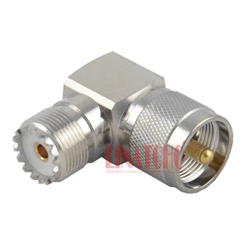 50 ohm brass UHF M type PL259 male to SO239 female right angle conventor for walkie talkie repeater
50 ohm brass UHF M type PL259 male to SO239 female right angle conventor for walkie talkie repeater
