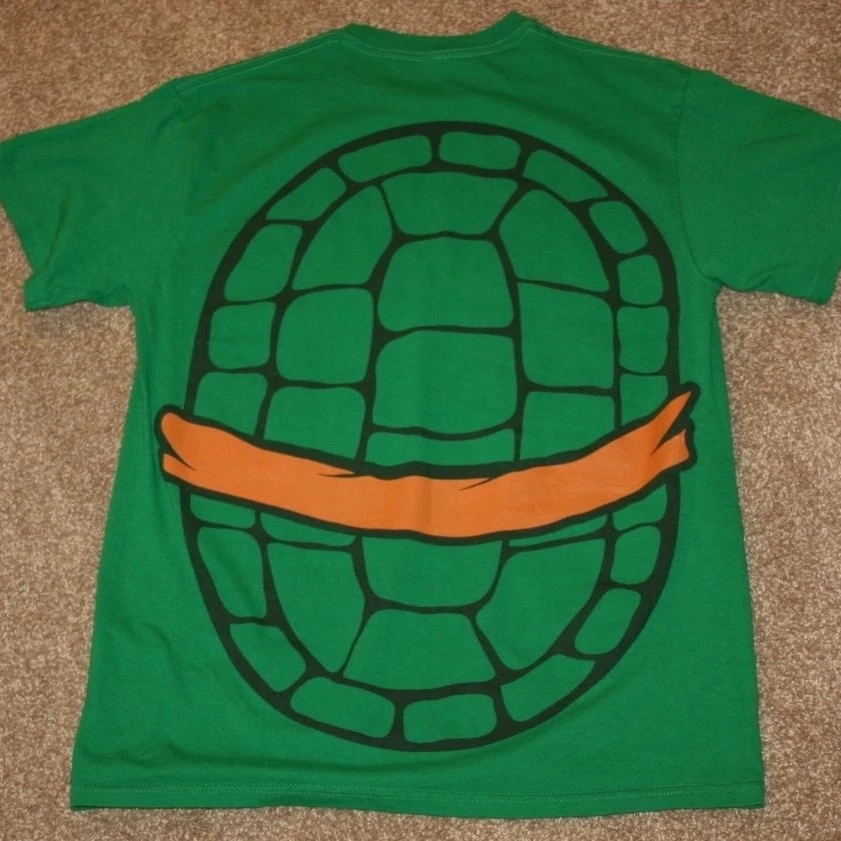 Teenage Mutant Ninja Turtles T-Shirt Medium Mens Chest: 40 TMNT Green (5)