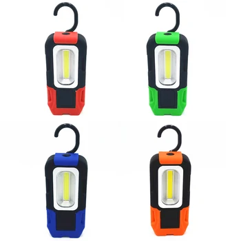 

LED Flashlight Car Magnet Emergency Work Maintenance Lamp 3W Color Random Magnetic Car Repair Flashlights Camping Outdoor