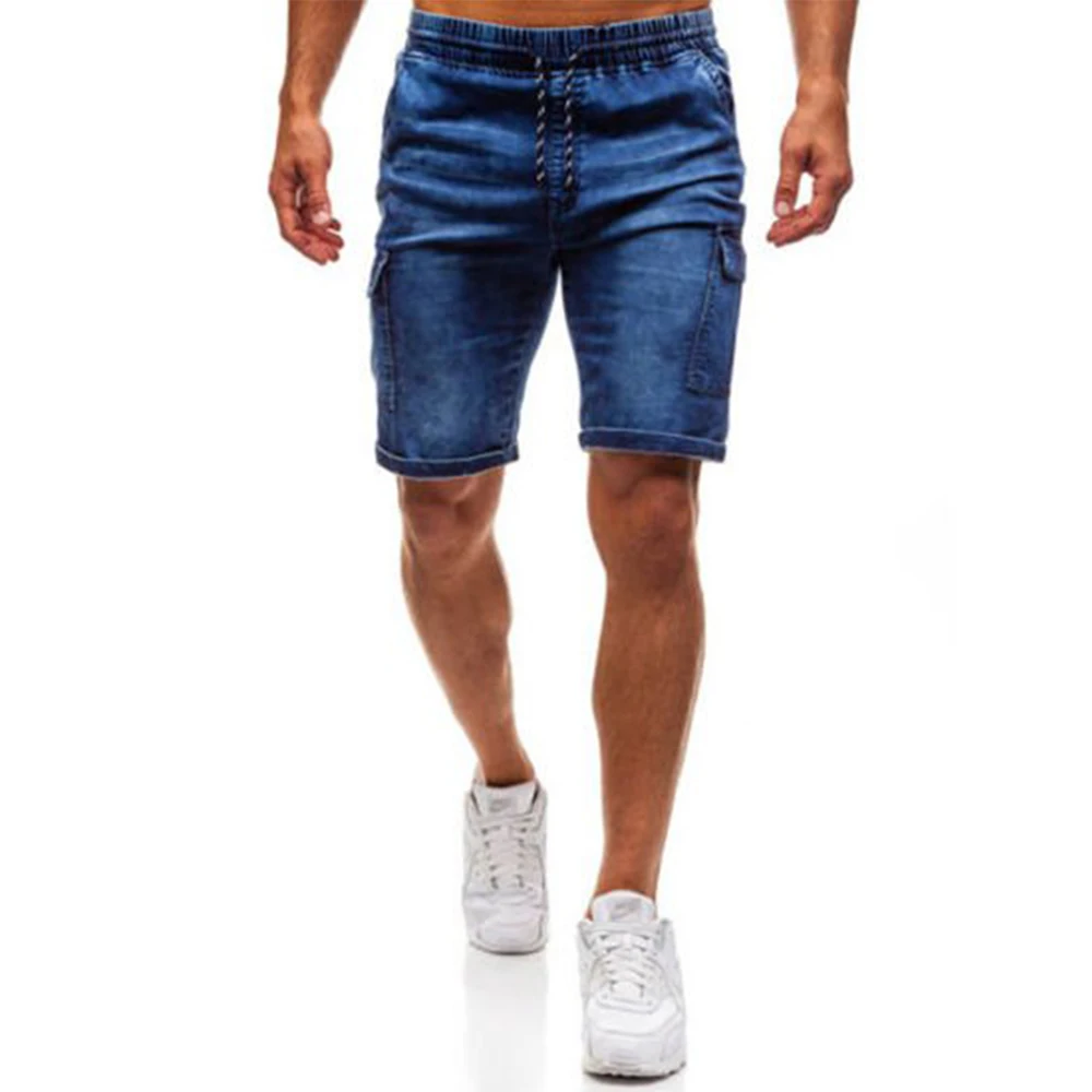 Denim Shorts Men Cotton Knee Length Solid Shorts Regular Mid Waist Casual Men Shorts Drawstring Masculina Male Clothing D40
Denim Shorts Men Cotton Knee Length Solid Shorts Regular Mid Waist Casual Men Shorts Drawstring Masculina Male Clothing D40
