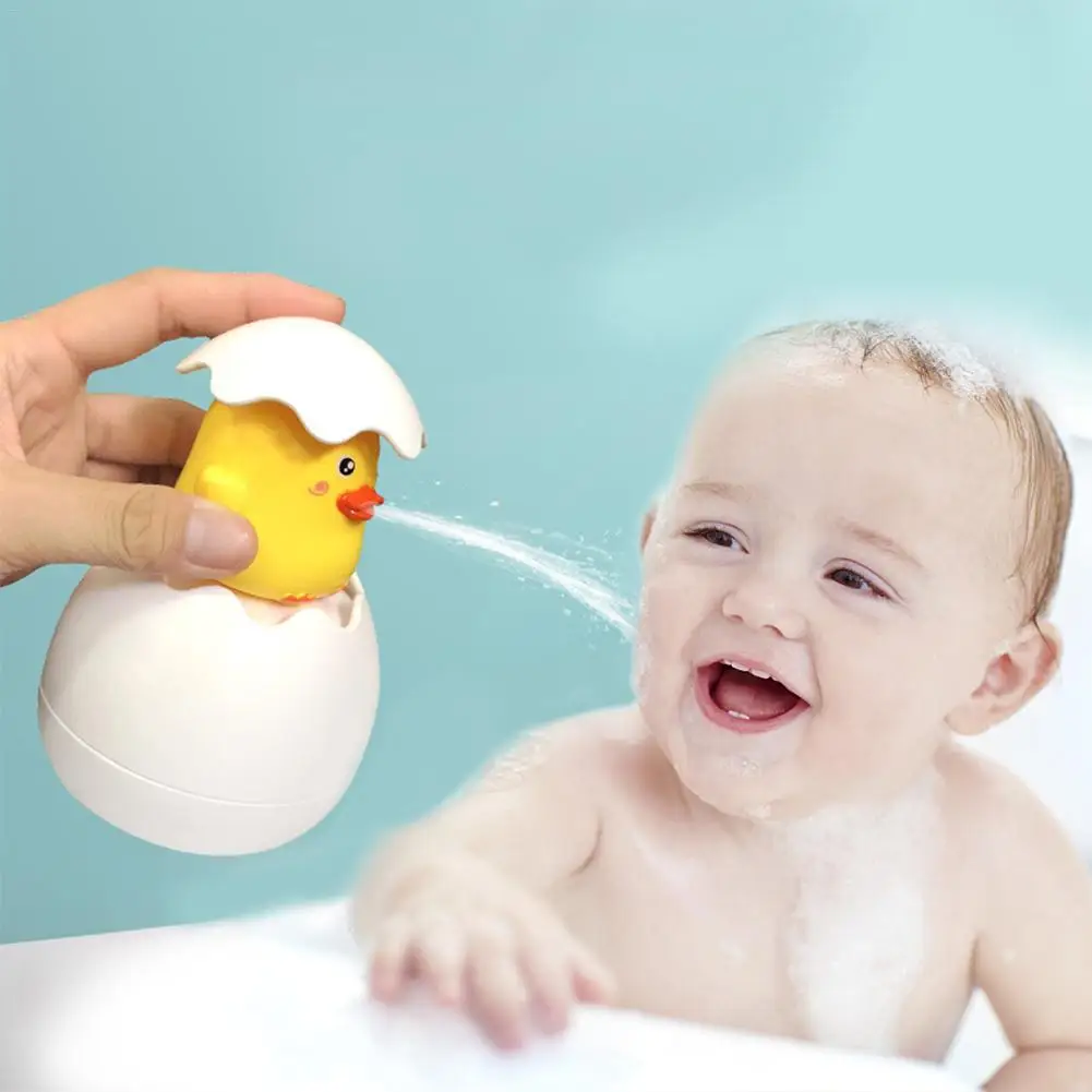 Plastic Water Spraying Toys Duck Watering Egg Ducklings Bath Shower Play Toys Children Bathroom Bathing Toys
Plastic Water Spraying Toys Duck Watering Egg Ducklings Bath Shower Play Toys Children Bathroom Bathing Toys