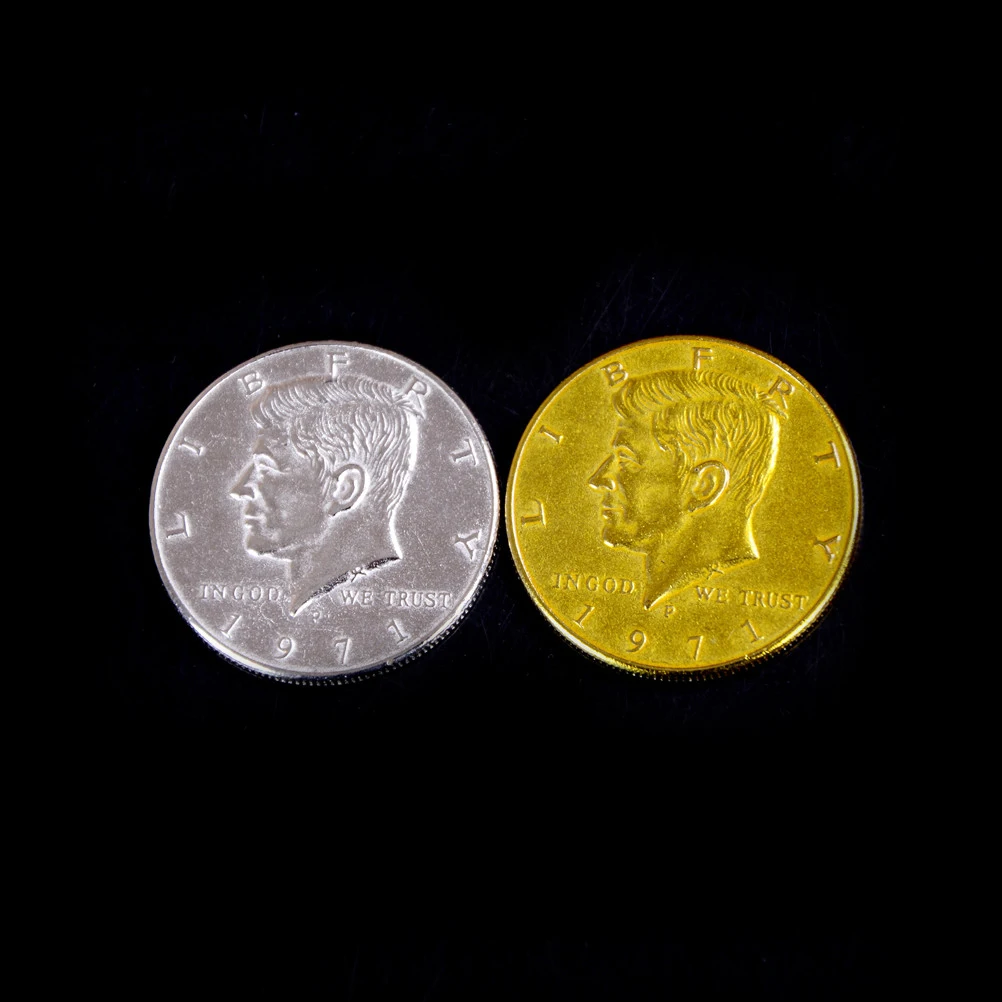 New Half Dollar Coin Magic Tricks Magic Coin Accessories Gimmick Magic Tricks Props Toys Magic Appearing/disappearing
New Half Dollar Coin Magic Tricks Magic Coin Accessories Gimmick Magic Tricks Props Toys Magic Appearing/disappearing