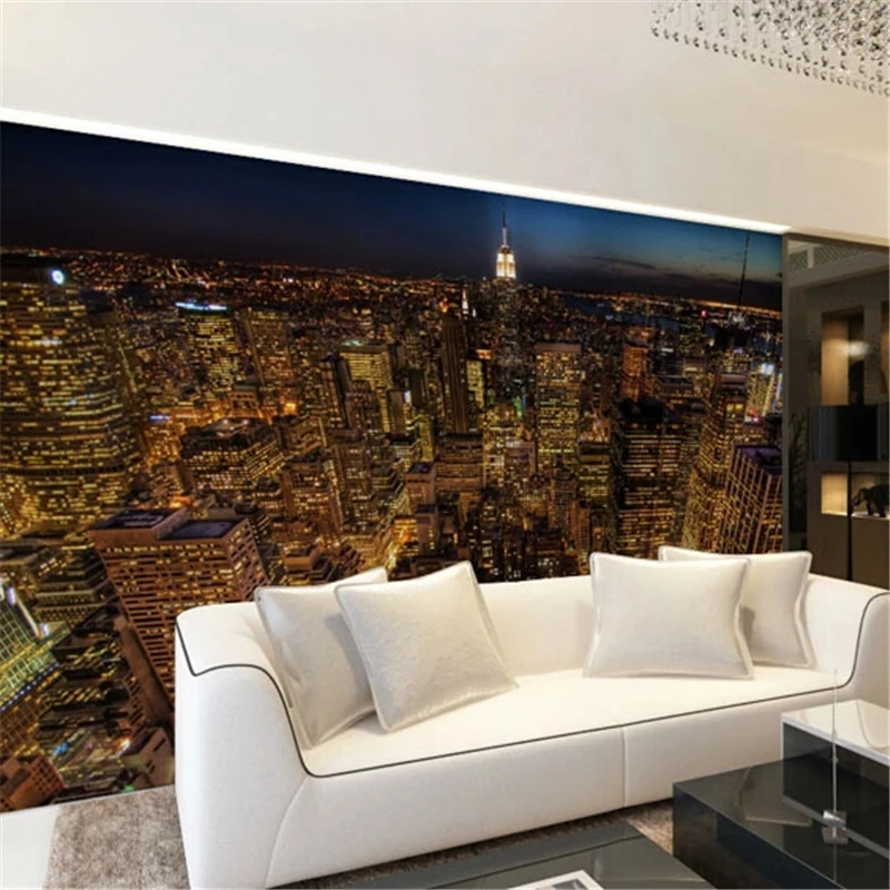 3d настенная фотообои beibehang современный трехмерный Американский городской