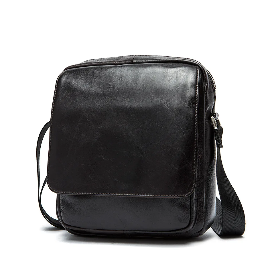 Dark brown soft leather Genuine Leather men bags three-dimensional design vertical casual men's flip leather Messenger bag
Dark brown soft leather Genuine Leather men bags three-dimensional design vertical casual men's flip leather Messenger bag