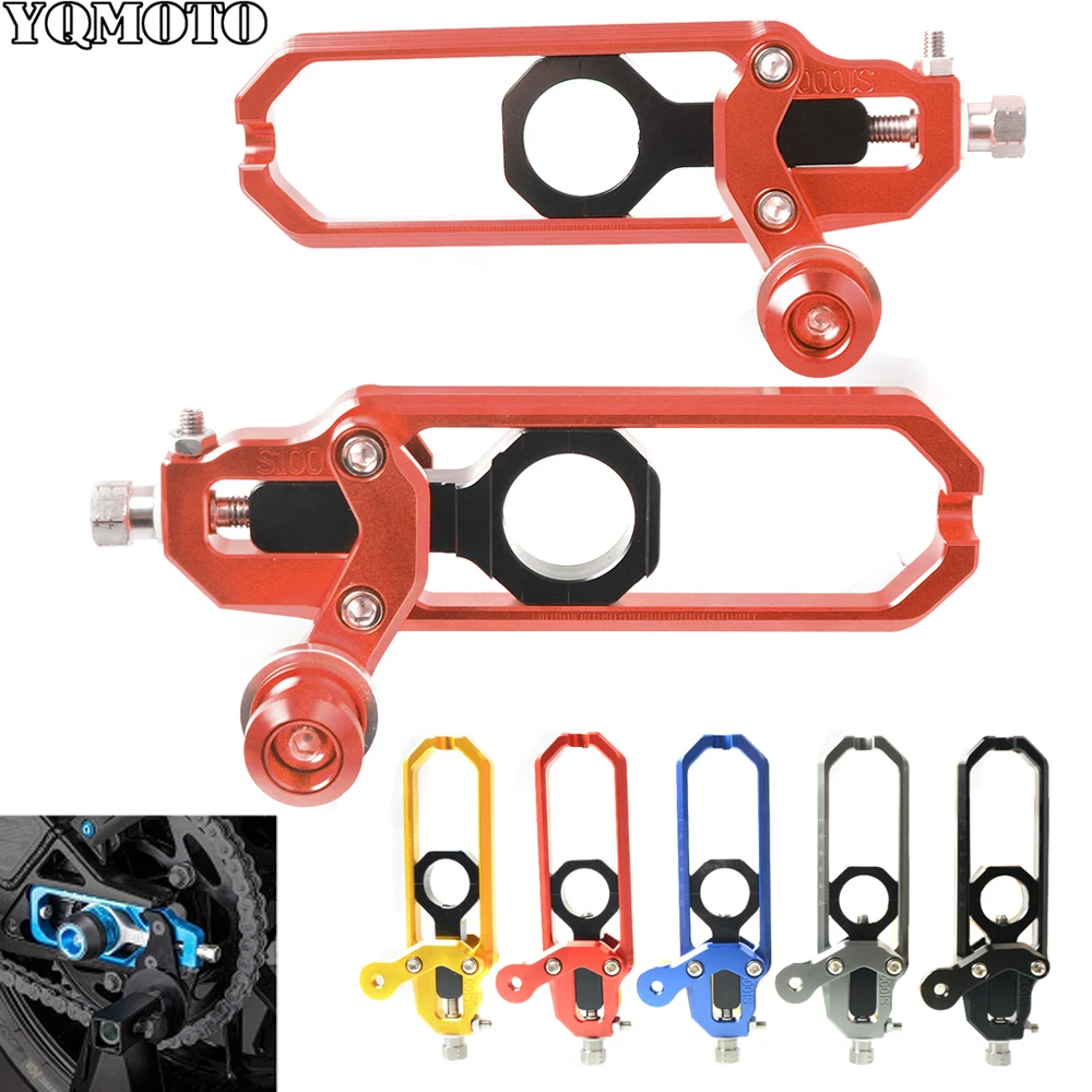 Motorcycle Chain Adjuster Tensioners CNC accessories For BMW HP4 2012 2013 2014 S1000R 2014 2015 S1000RR 2009-2016
Motorcycle Chain Adjuster Tensioners CNC accessories For BMW HP4 2012 2013 2014 S1000R 2014 2015 S1000RR 2009-2016