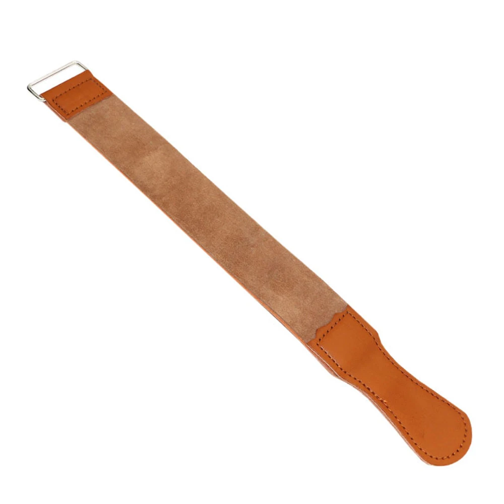 New Durable Genuine Leather Strap for Barber Straight Razor Knife Sharpening Strop Belt Barber Shaving Strap Tool
New Durable Genuine Leather Strap for Barber Straight Razor Knife Sharpening Strop Belt Barber Shaving Strap Tool