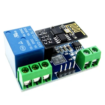 1pcs ESP8266 Esp01 ESP-01 Network Wireless WIFI Relay Module Internet Of Things IOT APP Controller Adapter Board 5V 10A DC 250V
1pcs ESP8266 Esp01 ESP-01 Network Wireless WIFI Relay Module Internet Of Things IOT APP Controller Adapter Board 5V 10A DC 250V