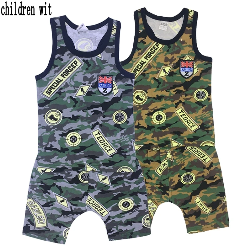 summer new children clothing set 100% cotton camouflage vest + shorts 1-5 years girls clothing sets baby Baby clothing set
summer new children clothing set 100% cotton camouflage vest + shorts 1-5 years girls clothing sets baby Baby clothing set