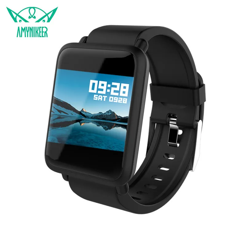 AMYNIKEER smart band M28 heart rate fitness tracker bracelet blood pressure oxygen monitoring pedometer for iphone android
AMYNIKEER smart band M28 heart rate fitness tracker bracelet blood pressure oxygen monitoring pedometer for iphone android
