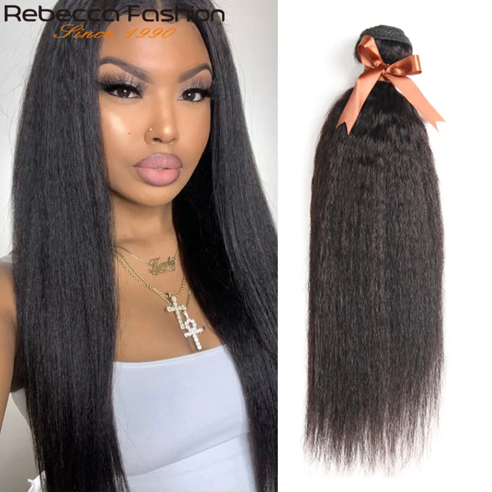 Rebecca Palaysia Kinky Straight Hair Bundles 100% Human Hair Bundles Non-Remy Human Hair Extensions 10 To 28 30 Inch Double Weft
Rebecca Palaysia Kinky Straight Hair Bundles 100% Human Hair Bundles Non-Remy Human Hair Extensions 10 To 28 30 Inch Double Weft