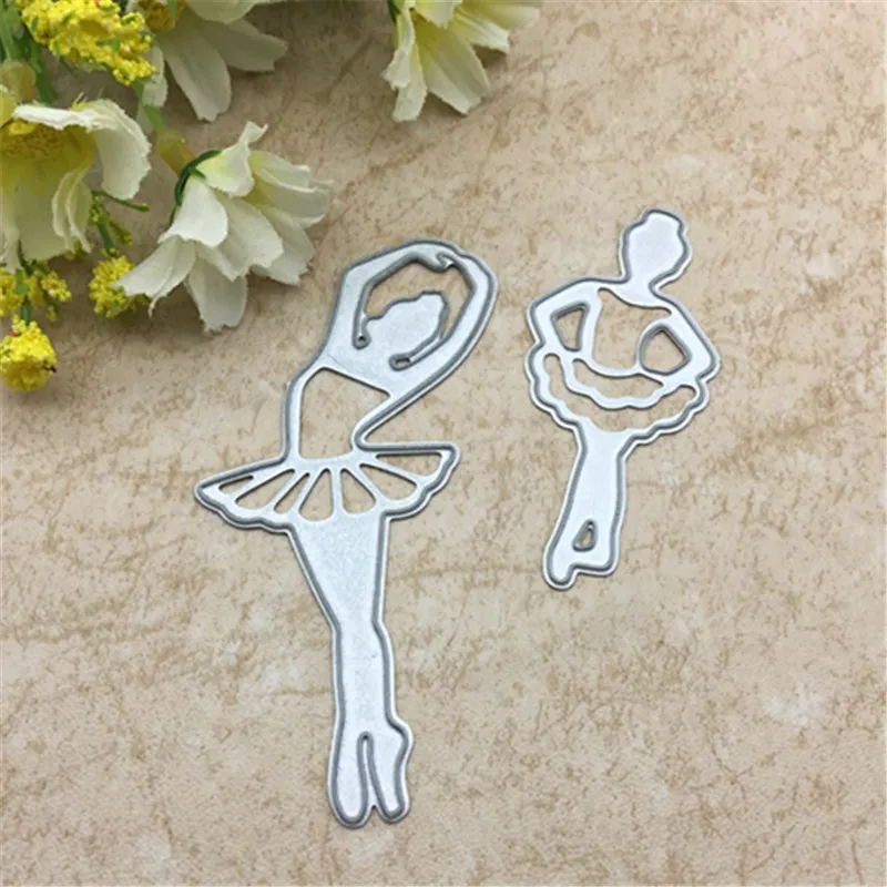 2pcs Dancing Girls Metal Cutting Dies Stencil Scrapbooking Photo Album Card Paper Embossing Craft DIY Dies Cut
2pcs Dancing Girls Metal Cutting Dies Stencil Scrapbooking Photo Album Card Paper Embossing Craft DIY Dies Cut