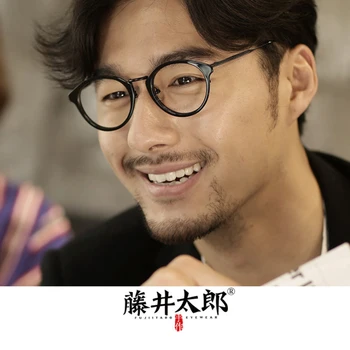 TARO FUJII Vintage Spectacle Frame Eyeglasses Men Women Prescription Computer Optical Clear Lens Eye Glasses Frame Male FT2172
TARO FUJII Vintage Spectacle Frame Eyeglasses Men Women Prescription Computer Optical Clear Lens Eye Glasses Frame Male FT2172