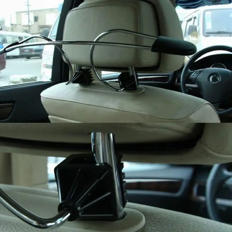 Universal Stainless Steel Car Coat Hanger Auto Seat Headrest Clothes Suits Holder Hook Accessories Car Styling Auto Supplies
Universal Stainless Steel Car Coat Hanger Auto Seat Headrest Clothes Suits Holder Hook Accessories Car Styling Auto Supplies