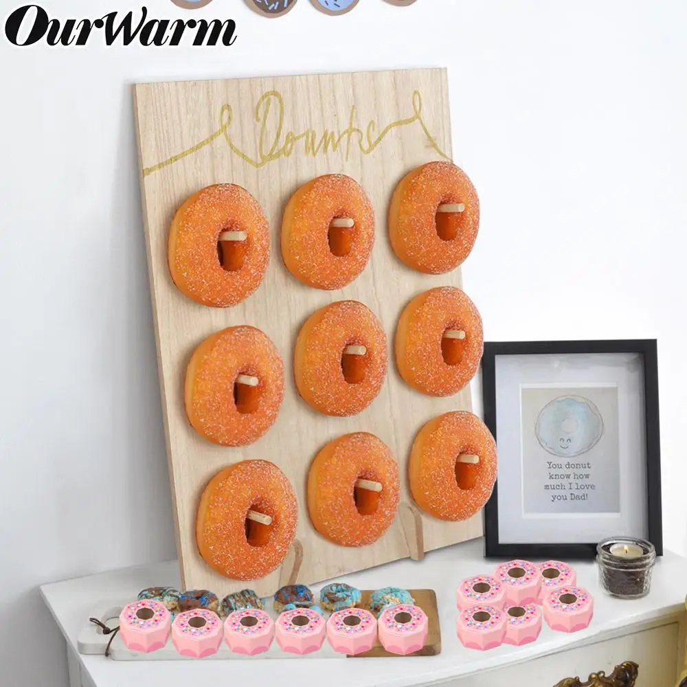 OurWarm Donuts Wedding Stand Donut Wall Holds Donut Party Candy Box Favor Wooden DIY Donut Stand for Birthday Baby Shower
OurWarm Donuts Wedding Stand Donut Wall Holds Donut Party Candy Box Favor Wooden DIY Donut Stand for Birthday Baby Shower