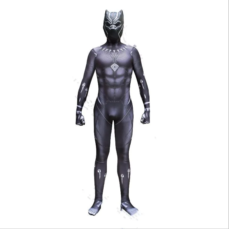 New version of the Panther Cosplay Siamese Tights Halloween costume 3D printing Marvel movie comics
New version of the Panther Cosplay Siamese Tights Halloween costume 3D printing Marvel movie comics